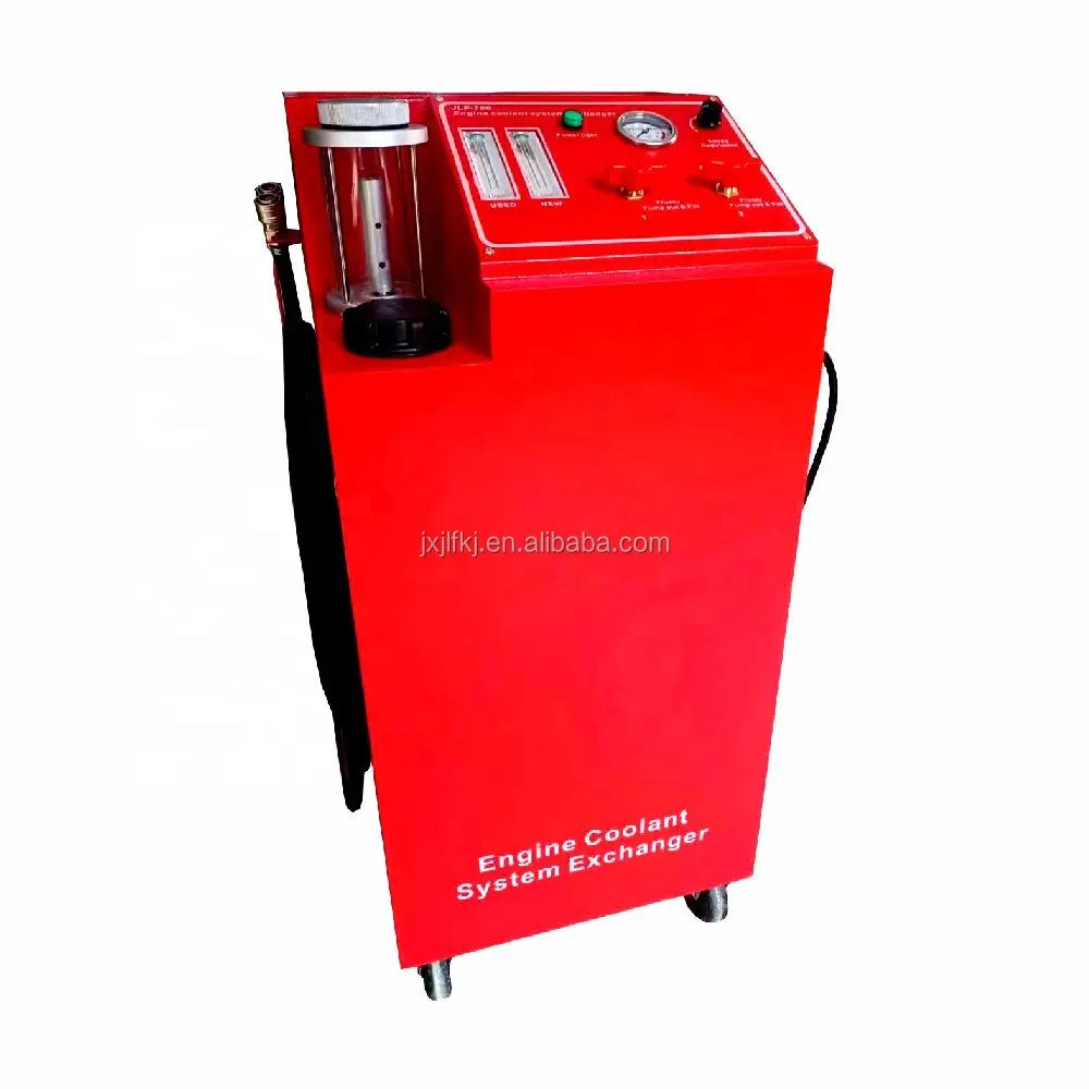 Venda quente JLF-700 Sistema de refrigeração do radiador flush máquina Sistema de refrigeração do motor limpeza máquina