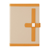 Carnet personnalisable à boucle créative pour professionnels et étudiants – Design contrasté aux couleurs fraîches, impression de logo disponible