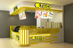 Quiosco Nuevo de Diseño para Centro Comercial a Precio de Fábrica, Ideas para Cafetería, Puesto de Té <span class=keywords><strong>con</strong></span> <span class=keywords><strong>Leche</strong></span>, Quiosco de Té de Burbujas <span class=keywords><strong>con</strong></span> Diseño de Barra de Jugos - Product Image 4