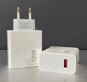 Gold Label 120W Cargador de pared USB de carga súper rápida Adaptador de corriente QC3.0 Función 6A Cable para teléfono Xiaomi Entrada de 9V/2A - Product Image 5