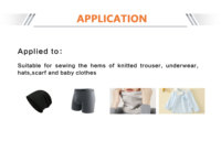Haute vitesse SOMAX SM-07S automatique sous-vêtements bas de jambe ourlet petite taille Interlock Machine à coudre prix