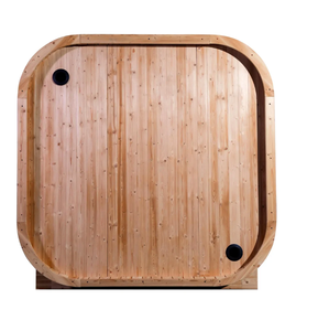 Sauna Exterior para 4-6 Personas, Sauna de Jardín de Madera Maciza con Calefacción Eléctrica, Disponible en Almacén de EE. UU., Sauna Tradicional - Product Image 4