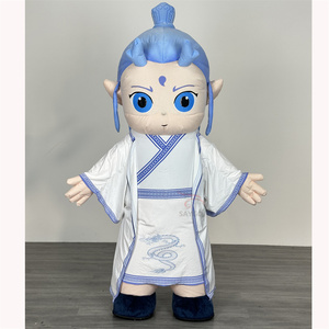 Disfraz de Mascota Ne Zha inflable para adultos, personaje de <span class=keywords><strong>dibujos</strong></span> <span class=keywords><strong>animados</strong></span> de película famosa, traje de fiesta de Carnaval chino tradicional Ao <span class=keywords><strong>Bing</strong></span> Boy - Product Image 1