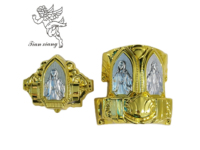 Juego de Esquinas para Ataúd de Plástico ABS con Diseño de Ángel, Accesorios para Ataúd, Equipo Funerario al por Mayor, Set15-A TianXiang TX