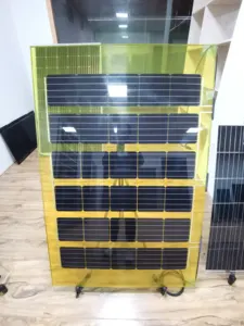 शीर्ष गुणवत्ता ग्लास सौर पैनल 220v bipv पारदर्शी अनुकूलन bipv सौर छत टाइल