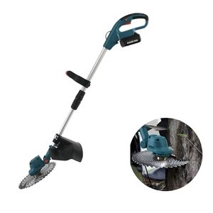 Telescopic Handle Rechargeable Lithium Battery Electric Brushless String Trimmer Hand Cordless Lawn Mower <b>Garden</b> <b>Tools</b> Cutting - Product Image 4