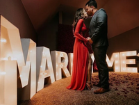 Lettres lumineuses LED de 4 pieds pour mariage, enseigne « Marry Me », lettres lumineuses de 3 pieds, numéros lumineux