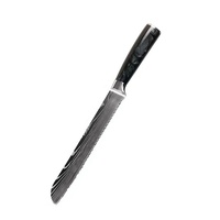 8 Inch Roestvrijstalen Laserpatroon Klassiek Ontwerp Fruit-En Groentesnijwerk Draagbare Cucina Japans Nakiri-Mes