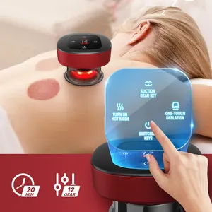 Vendita calda coppettazione sottovuoto tazze Hijama Set di terapia per coppettazione intelligente massaggiatore per coppettazione