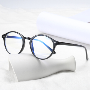 Rétro tr90 femmes hommes adultes oem cadre rond clair prescription uv lunettes de jeu lumière bleue oculos luz azul - Product Image 1