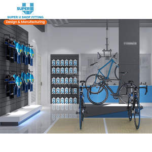 Design d'Interni per Negozi di Biciclette alla Moda, Decorazioni per Negozi di Scooter Elettrici, Arredamento per Showroom di Motociclette e Negozi di Ciclismo - Product Image 3