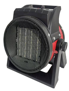 Ventilador Calefactor Portátil de Acero Inoxidable PTC con Mini Calefactor Cerámico PTC de 2000W para Hogar y Oficina, Ventilador Calefactor de Escritorio Portátil - Product Image 3