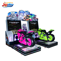 Promotion : Simulateur de course de moto avec écran 42 pouces, machine de jeu d'arcade à monnayeur