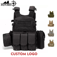 Gilet tactique imperméable de haute qualité, système Molle, tissu Oxford, vêtements de rue, porte-plaques de chasse, équipement de défense personnelle