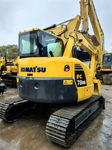 Original japonés para excavadora sobre orugas Komatsu PC78, 7 toneladas, Mini retroexcavadora usada, motor EPA PC78/2/1/2/1/2, para PC Komatsu - Product Image 3