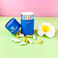 Vente en gros d'emballage de capsule biodégradable de luxe boîte d'emballage de poudre de capsule de café de papier d'artisanat d'impression personnalisée