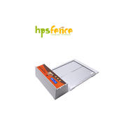 Porte automatique pour poulailler avec fonction anti-pincement, 3 alimentations, élévateur à engrenages, écran LCD et bouton externe