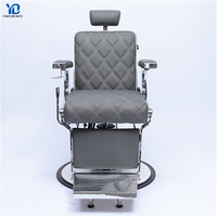 Fauteuil de Barbier Vintage Personnalisable en Gros – Chaise de Salon de Coiffure et de Beauté – Mobilier de Barbier