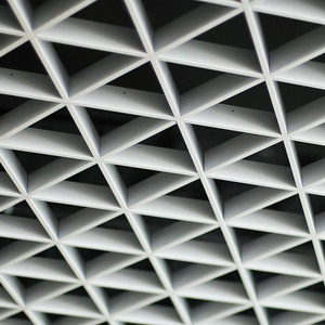 <strong>T</strong> <strong>Bar</strong> <strong>Suspended</strong> Aluminum Open Cell <strong>Grid</strong> <strong>Ceiling</strong> Aluminum Grille <strong>Ceiling</strong> - Product Image 2