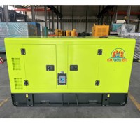 Générateur diesel Ricardo 65 kVA 75 kVA 100 kVA 125 kVA à garantie longue durée, type silencieux, châssis ouvert, démarrage automatique