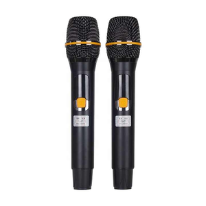 Tùy chỉnh UHF không dây năng động cầm tay Microphone cardioid Mô hình cực tiếng ồn hủy bỏ Trọng lượng nhẹ cho đám cưới hội nghị - Product Image 1