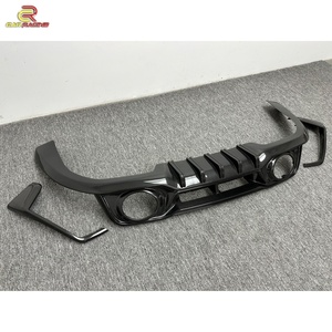 Tehart Style Dry Carbon Fiber Rear Diffuser for Porsche 992 Turbo S 2020-2023 Carbon Rear <b>Lip</b> With Rear <b>Splitter</b> Car Parts - Product Image 1