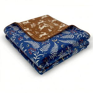 Custom All Seasons Flannel Blanket With Logo Warm Soft <strong>Throw</strong> Blanket <strong>for</strong> Sofa <strong>Chair</strong> or Body Home Comfort - Product Image 1
