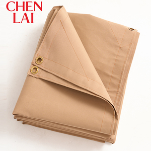 <span class=keywords><strong>Lona</strong></span> Impermeable para Exteriores, Toldo, Cubierta para Camión, Personalizada, 350gsm 400gsm 500gsm, Color Caqui Claro - Product Image 5