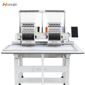 お得なHONRAINお使い使い使いのコンピューター服Tシャツフラット2頭刺繍機 - Product Image 5