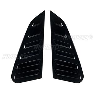 Embellecedor de ventana trasera triangular tipo aleta de tiburón para Subaru Impreza WRX STI 2011-2014, cubierta embellecedora de ventana de ventilación lateral trasera, accesorios para coche - Product Image 6