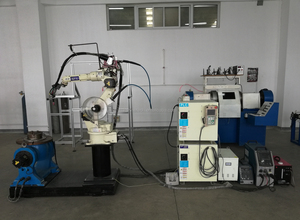 Bras de robot industriel de soudage automatique à couture longitudinale et rotative de type L pour plaques d'acier épaisses - Product Image 2