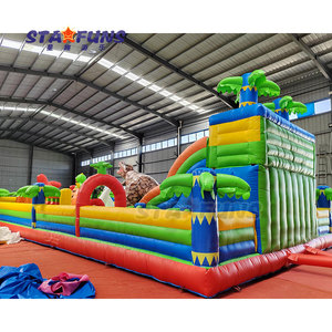 Parque <span class=keywords><strong>de</strong></span> dinosaurios, parque <span class=keywords><strong>de</strong></span> atracciones inflable para saltar, ciudad <span class=keywords><strong>de</strong></span> diversión inflable <span class=keywords><strong>gigante</strong></span>, parque infantil grande para exteriores, casa <span class=keywords><strong>de</strong></span> rebote inflable combinada - Product Image 5