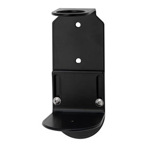 Thép Không Gỉ Kim Loại Bơm Wall Mount Spray Dầu Gội Xà Phòng Lỏng Chai Chủ Dispenser <span class=keywords><strong>Bracket</strong></span> Cho Khách Sạn Tay Khử Trùng Chai - Product Image 1