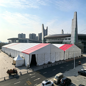 Carpa Impermeable de Doble Capa para Exteriores, para Ferias Comerciales, Exposiciones y Eventos, con Estructura de Aleación de Aluminio - Product Image 1