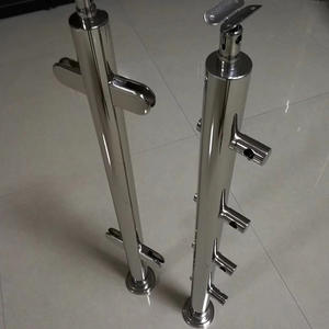 UNIK Garde-corps de balcon moderne en acier inoxydable pour extérieur et intérieur, avec poteaux de balustrade pour appartement, garantie à vie - Product Image 4