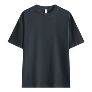 เสื้อยืดผู้ชายไซส์ใหญ่ ผ้าฝ้าย 100% แบบเรียบ น้ำหนัก 300 กรัม ผ้าหนา ทนทาน รับสกรีนโลโก้ตามสั่ง - Product Image 1