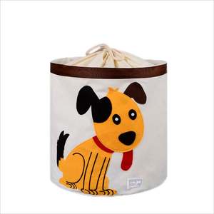 Panier à linge en toile durable, paniers de rangement pliables pour la crèche et le rangement des jouets - Product Image 2