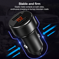 2026 Produk Terbaru Adaptor Mobil Usb Portabel Pintar Pengisi Daya Cepat Ponsel Laptop Qc3.0 Pd Tipe C
