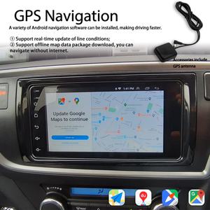 Reproductor Multimedia de Video para Auto Android 2Din de 128GB con GPS para Toyota Auris Hybrid 2013, Autoradio, Navegación, Unidad Principal Estéreo, Radio - Product Image 4