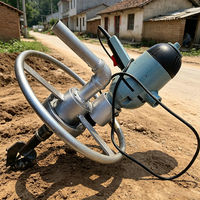 Machine de forage de puits d'eau électrique portative DIY pour jardin, mini-foreuse de sol pour irrigation