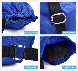 Drawstring Backpack <b>Bags</b> Bulk Sports Cinch Sack Gym <b>String</b> <b>Bags</b> Machine Washable Heavy Duty <b>String</b> Backpack for Men Women - Product Image 3