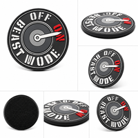 Patch en caoutchouc PVC 3D personnalisé en gros, emblème en silicone avec support Velcro pour vêtements de sport, sacs et uniformes