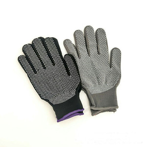 Guantes de trabajo, guantes de nailon con puntos antideslizantes, guantes para hombre a prueba de polvo, transpirables, antideslizantes, finos y resistentes al desgaste para principios de verano - Product Image 3