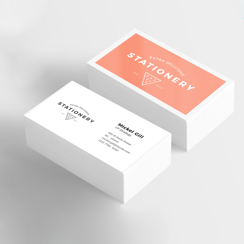 High quality customized business paper card printing digital business card custom business card printing service