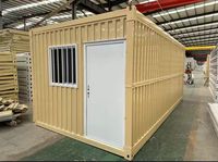Maison préfabriquée pliable économique, cabane modulaire pliable à faible coût pour l'hébergement temporaire sur chantier