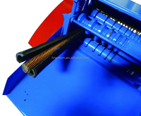 Machine à dénuder les câbles semi-automatique de type allemand Komax pour cuivre émaillé haute tension, dénudeur de ferraille super performant en promotion