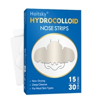 Patchs hydrocolloïdes pour boutons de nez, bande de pores de zits de nuit, patchs hydrocolloïdes pour le visage à l'huile, patch pour boutons de grand nez