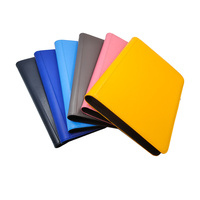A5 A6 A7 A9 Pochette d'enveloppe en PVC transparent Chargement par le haut 1 poche Classeur en spirale Enveloppes pour espèces Sac transparent pour cartes Sac à feuilles mobiles