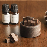 Diffuseur d'arômes en bois artisanal pour huiles essentielles, diffuseur d'air pour voiture, produits populaires, nouveautés