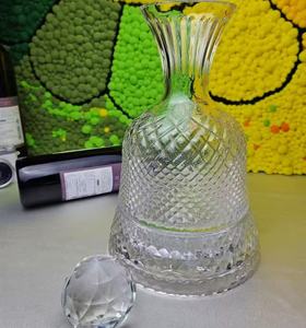 Decanter per <span class=keywords><strong>vino</strong></span> rosso di lusso in cristallo di lusso di fascia alta per uso domestico rotante per Decanter da <span class=keywords><strong>vino</strong></span> Set di bicchieri da <span class=keywords><strong>vino</strong></span> - Product Image 5